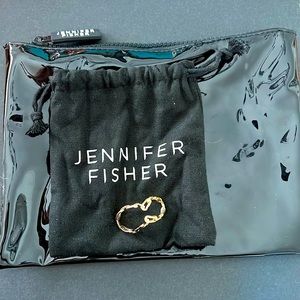 Jennifer Fisher gold chain ear cuff